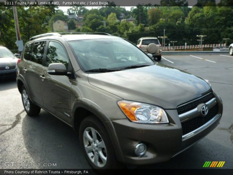 Pyrite Metallic / Sand Beige 2011 Toyota RAV4 Limited 4WD