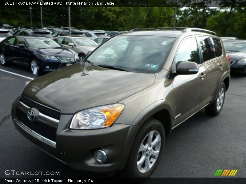 Pyrite Metallic / Sand Beige 2011 Toyota RAV4 Limited 4WD
