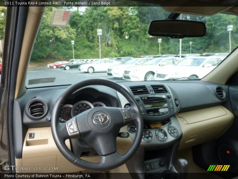 Pyrite Metallic / Sand Beige 2011 Toyota RAV4 Limited 4WD