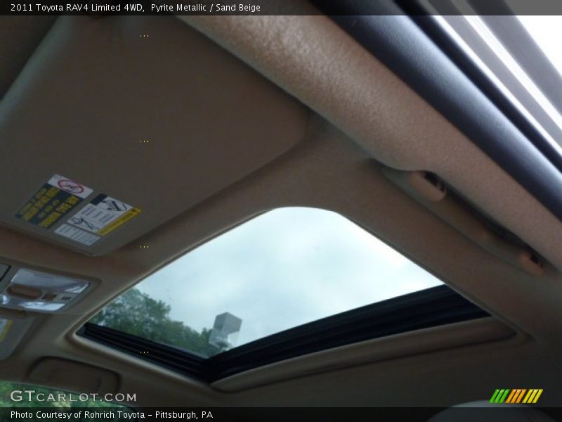 Pyrite Metallic / Sand Beige 2011 Toyota RAV4 Limited 4WD