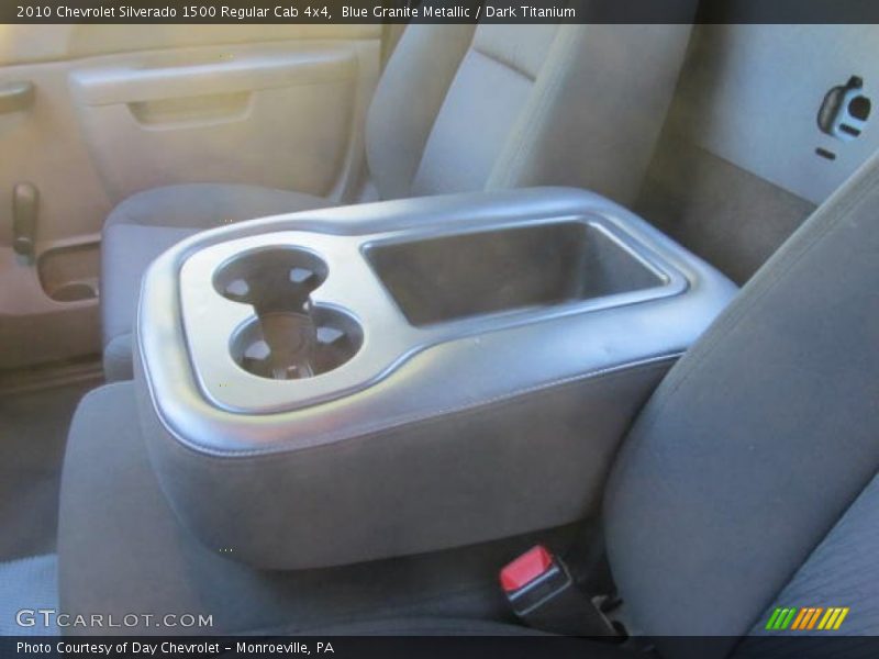 Blue Granite Metallic / Dark Titanium 2010 Chevrolet Silverado 1500 Regular Cab 4x4