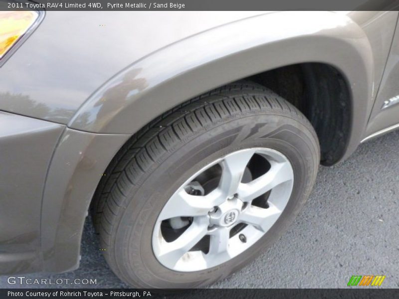 Pyrite Metallic / Sand Beige 2011 Toyota RAV4 Limited 4WD