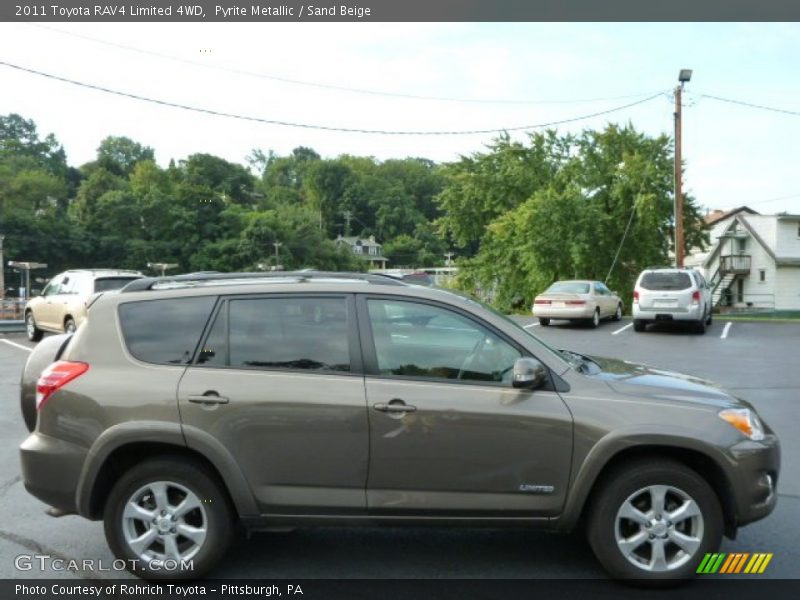Pyrite Metallic / Sand Beige 2011 Toyota RAV4 Limited 4WD