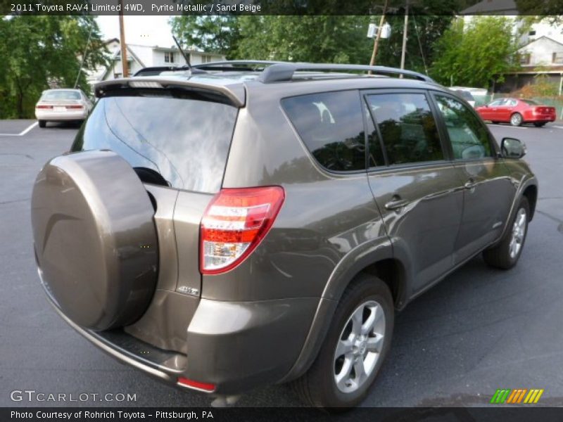 Pyrite Metallic / Sand Beige 2011 Toyota RAV4 Limited 4WD