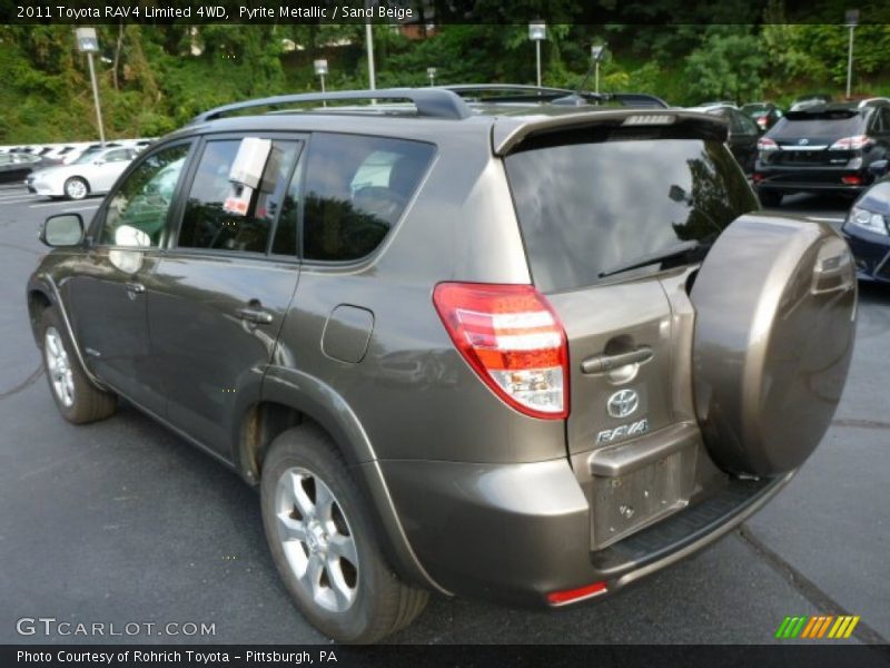 Pyrite Metallic / Sand Beige 2011 Toyota RAV4 Limited 4WD