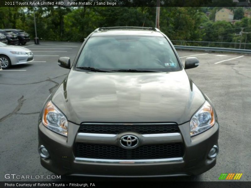 Pyrite Metallic / Sand Beige 2011 Toyota RAV4 Limited 4WD