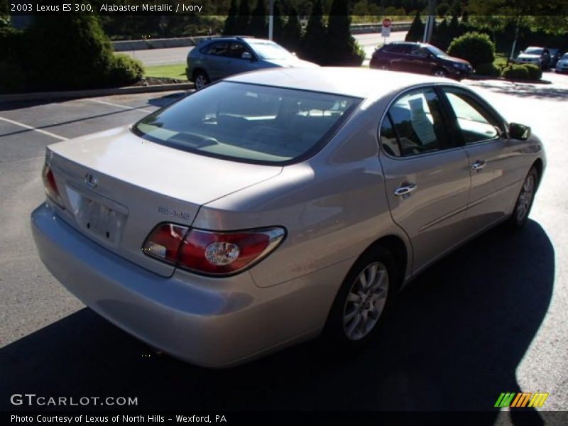 Alabaster Metallic / Ivory 2003 Lexus ES 300
