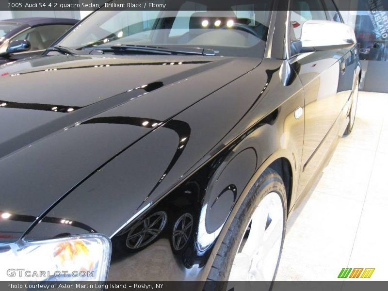 Brilliant Black / Ebony 2005 Audi S4 4.2 quattro Sedan