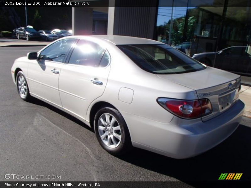 Alabaster Metallic / Ivory 2003 Lexus ES 300