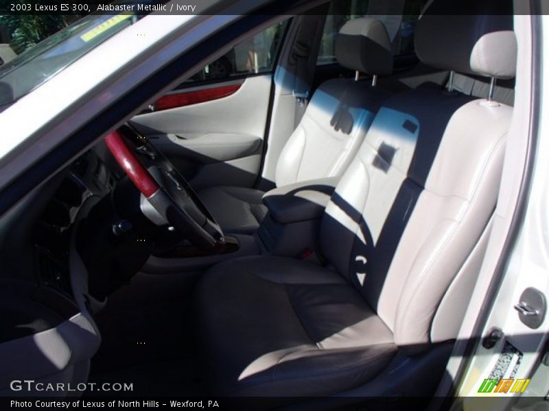 Alabaster Metallic / Ivory 2003 Lexus ES 300