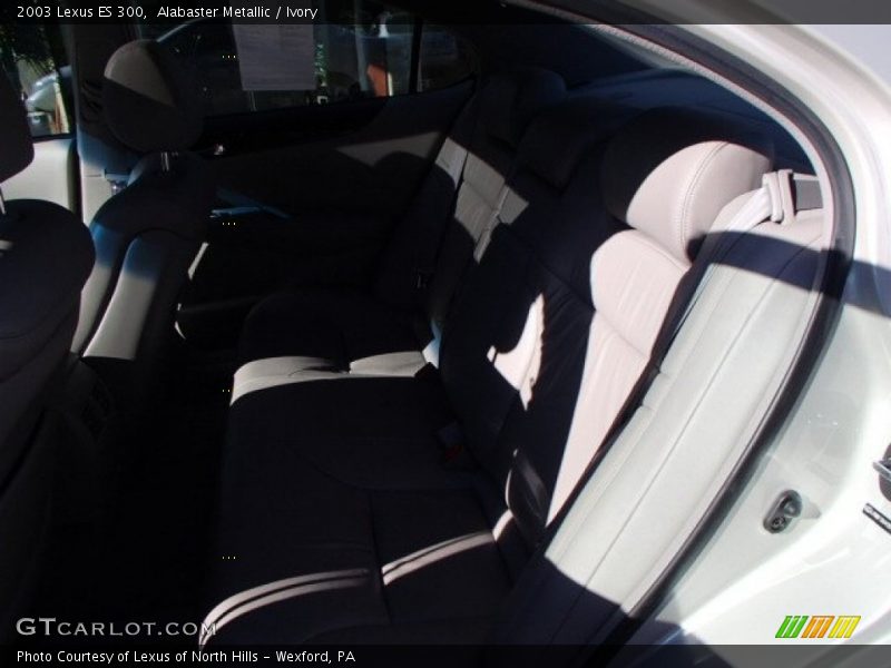 Alabaster Metallic / Ivory 2003 Lexus ES 300