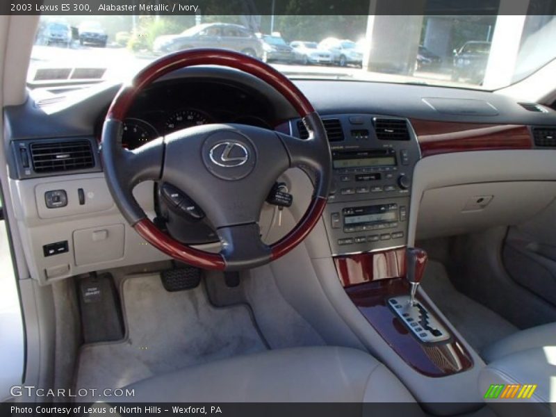 Alabaster Metallic / Ivory 2003 Lexus ES 300
