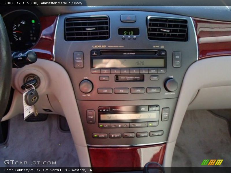 Alabaster Metallic / Ivory 2003 Lexus ES 300