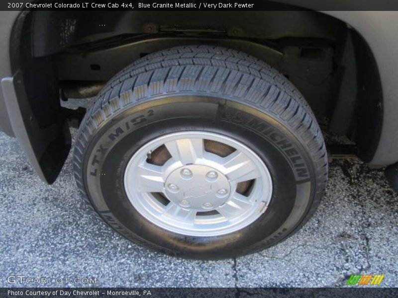 Blue Granite Metallic / Very Dark Pewter 2007 Chevrolet Colorado LT Crew Cab 4x4