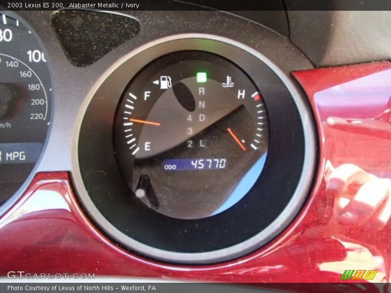 Alabaster Metallic / Ivory 2003 Lexus ES 300