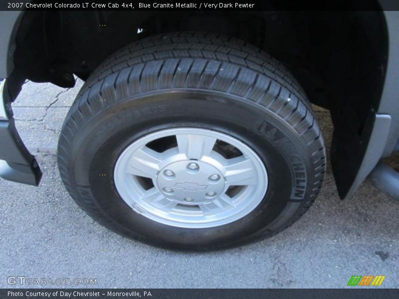 Blue Granite Metallic / Very Dark Pewter 2007 Chevrolet Colorado LT Crew Cab 4x4