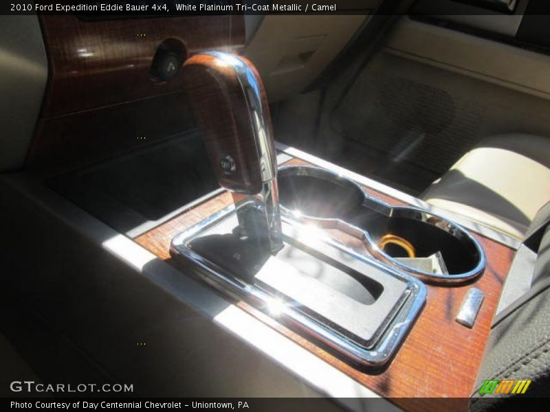 White Platinum Tri-Coat Metallic / Camel 2010 Ford Expedition Eddie Bauer 4x4