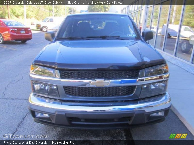 Blue Granite Metallic / Very Dark Pewter 2007 Chevrolet Colorado LT Crew Cab 4x4