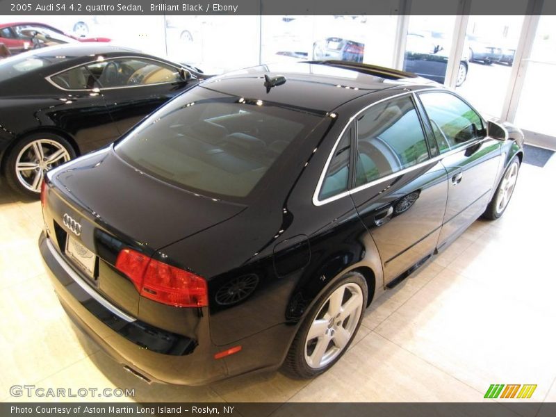 Brilliant Black / Ebony 2005 Audi S4 4.2 quattro Sedan