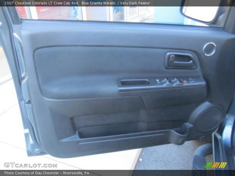 Blue Granite Metallic / Very Dark Pewter 2007 Chevrolet Colorado LT Crew Cab 4x4