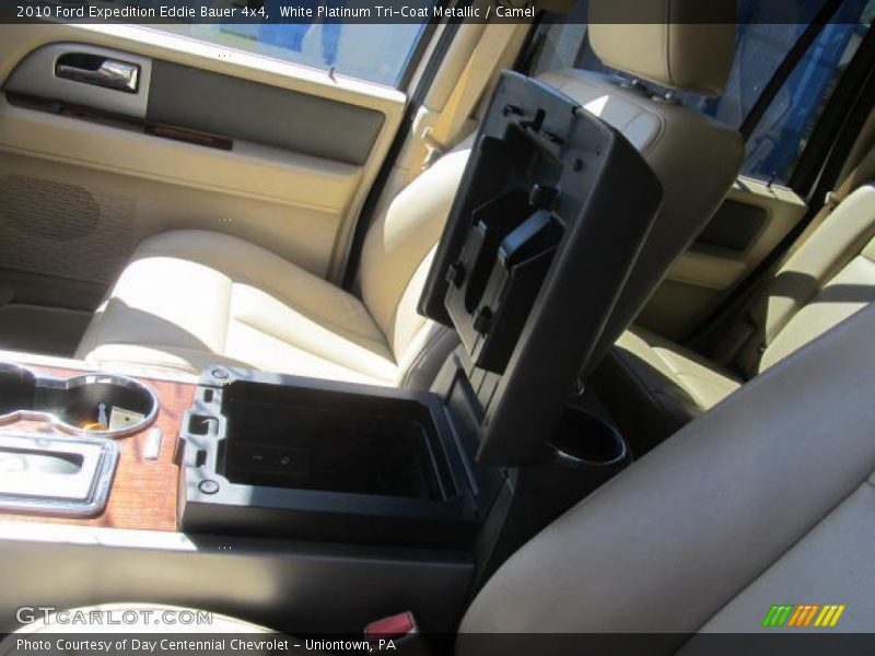 White Platinum Tri-Coat Metallic / Camel 2010 Ford Expedition Eddie Bauer 4x4