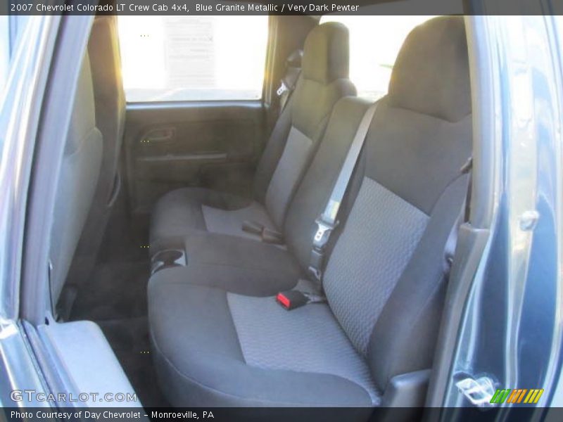 Blue Granite Metallic / Very Dark Pewter 2007 Chevrolet Colorado LT Crew Cab 4x4