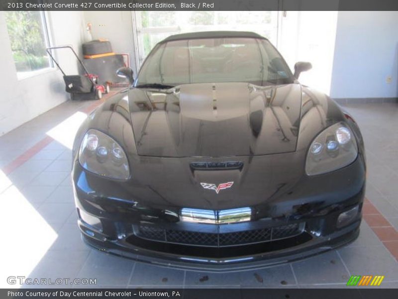 Black / Red 2013 Chevrolet Corvette 427 Convertible Collector Edition