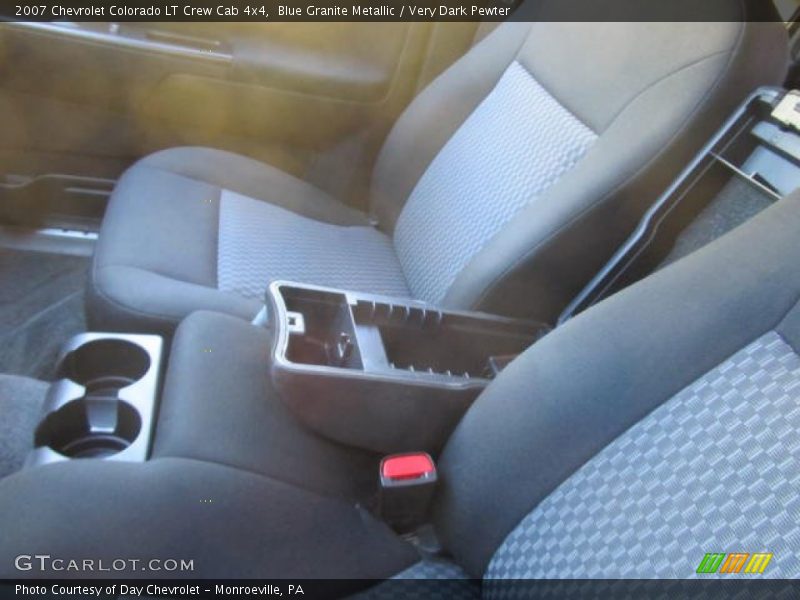 Blue Granite Metallic / Very Dark Pewter 2007 Chevrolet Colorado LT Crew Cab 4x4