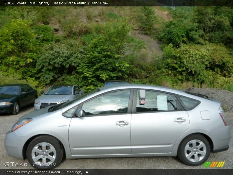 Classic Silver Metallic / Dark Gray 2009 Toyota Prius Hybrid