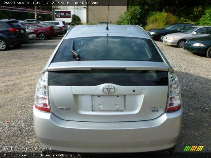 Classic Silver Metallic / Dark Gray 2009 Toyota Prius Hybrid