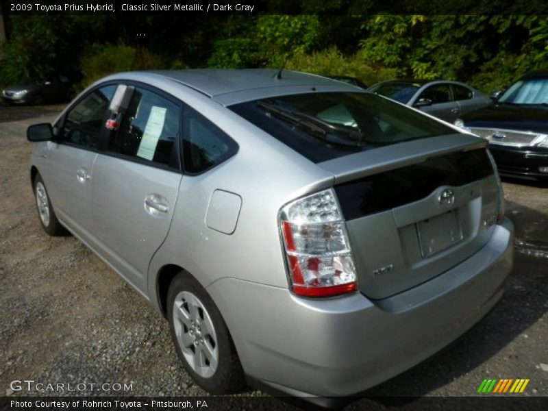 Classic Silver Metallic / Dark Gray 2009 Toyota Prius Hybrid