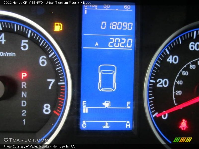 Urban Titanium Metallic / Black 2011 Honda CR-V SE 4WD