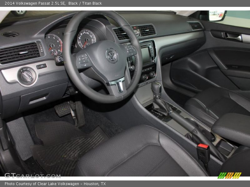 Black / Titan Black 2014 Volkswagen Passat 2.5L SE