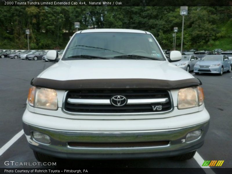 Natural White / Oak 2000 Toyota Tundra Limited Extended Cab 4x4