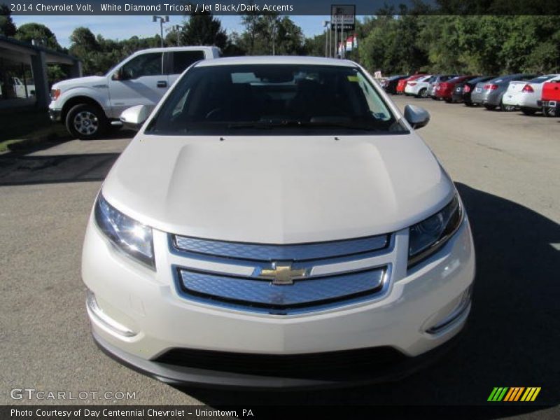 White Diamond Tricoat / Jet Black/Dark Accents 2014 Chevrolet Volt