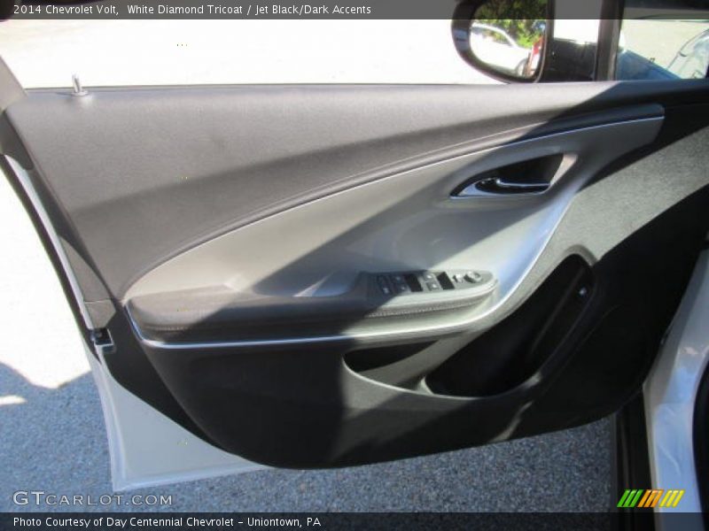 White Diamond Tricoat / Jet Black/Dark Accents 2014 Chevrolet Volt