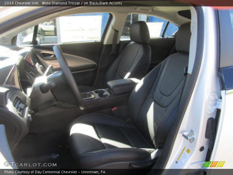 White Diamond Tricoat / Jet Black/Dark Accents 2014 Chevrolet Volt