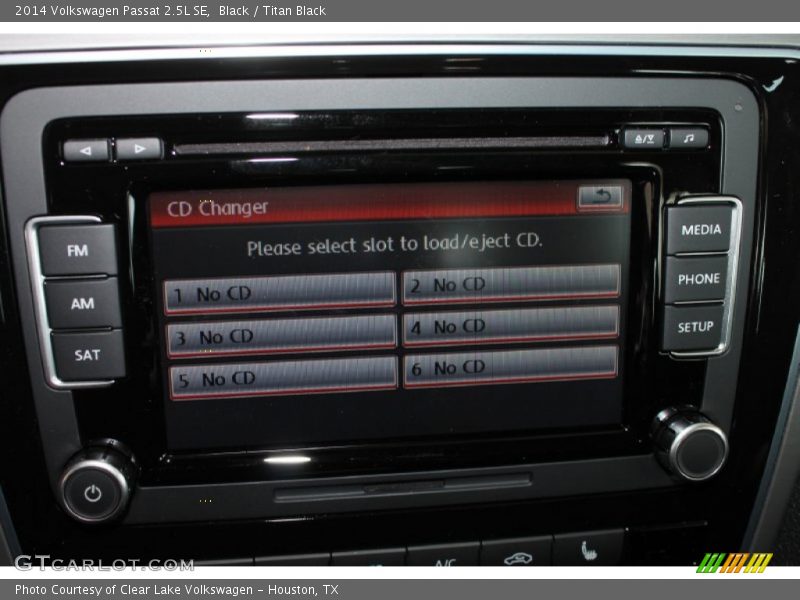 Black / Titan Black 2014 Volkswagen Passat 2.5L SE