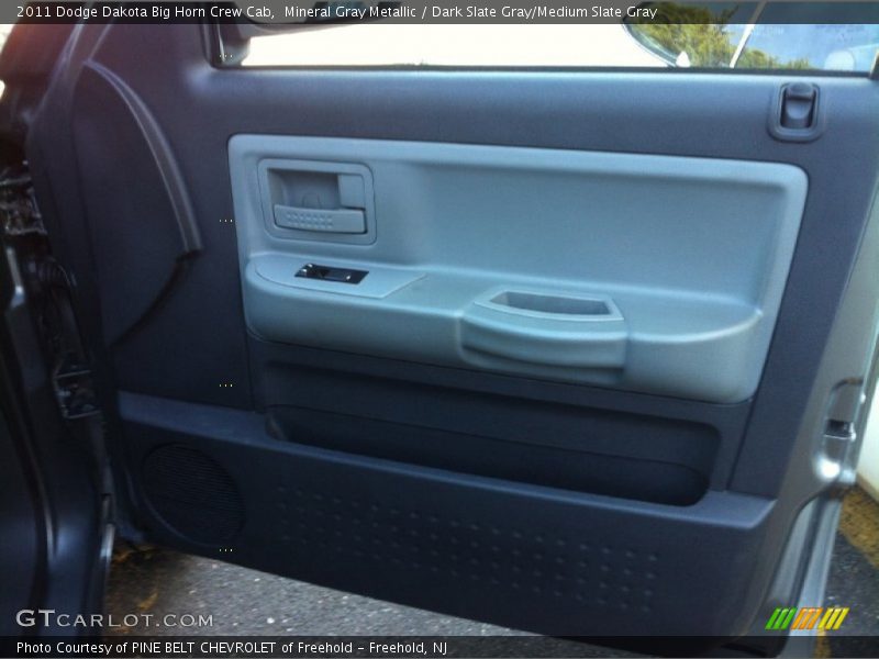 Mineral Gray Metallic / Dark Slate Gray/Medium Slate Gray 2011 Dodge Dakota Big Horn Crew Cab