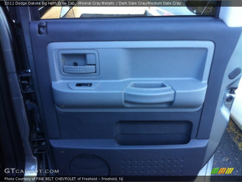 Mineral Gray Metallic / Dark Slate Gray/Medium Slate Gray 2011 Dodge Dakota Big Horn Crew Cab