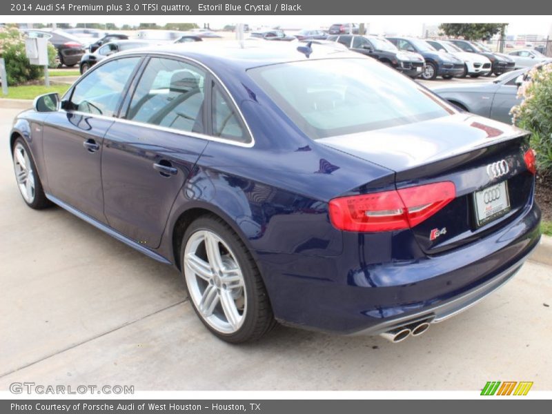 Estoril Blue Crystal / Black 2014 Audi S4 Premium plus 3.0 TFSI quattro