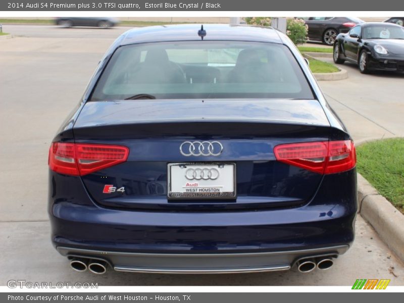 Estoril Blue Crystal / Black 2014 Audi S4 Premium plus 3.0 TFSI quattro