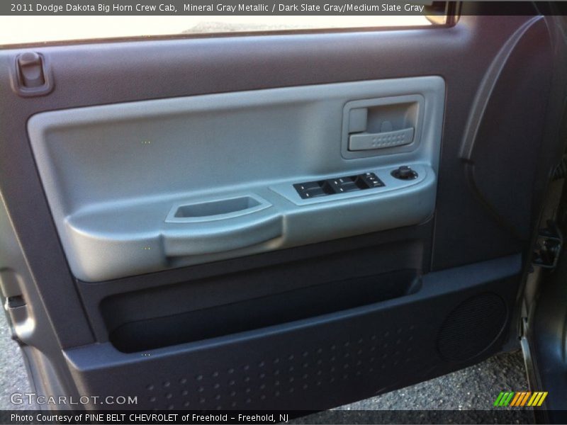Mineral Gray Metallic / Dark Slate Gray/Medium Slate Gray 2011 Dodge Dakota Big Horn Crew Cab