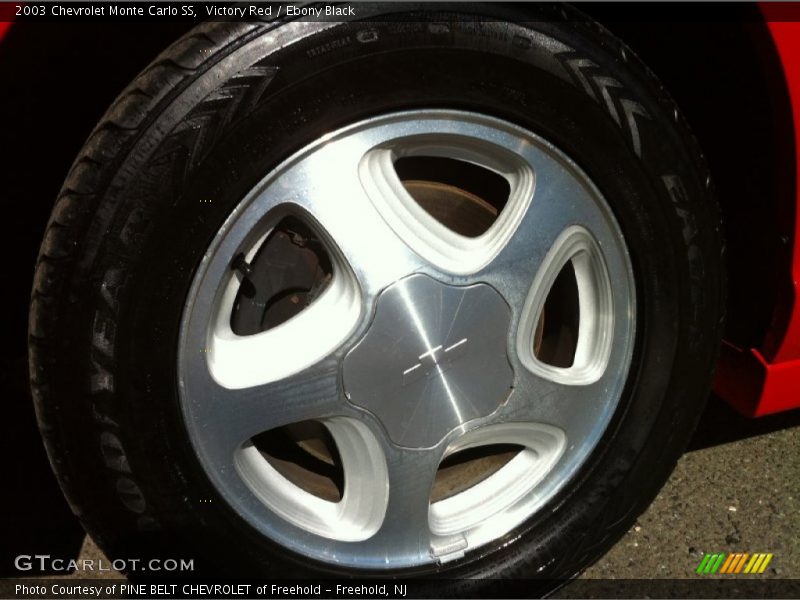 Victory Red / Ebony Black 2003 Chevrolet Monte Carlo SS