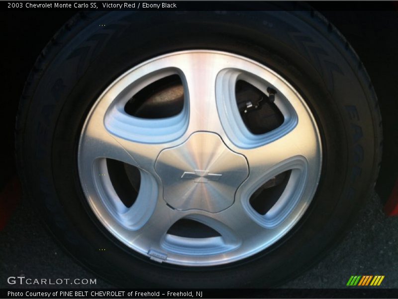 Victory Red / Ebony Black 2003 Chevrolet Monte Carlo SS
