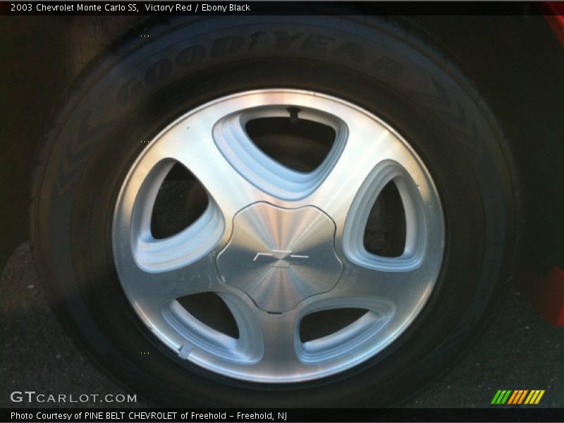 Victory Red / Ebony Black 2003 Chevrolet Monte Carlo SS