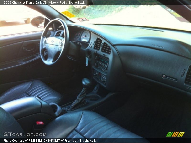 Victory Red / Ebony Black 2003 Chevrolet Monte Carlo SS