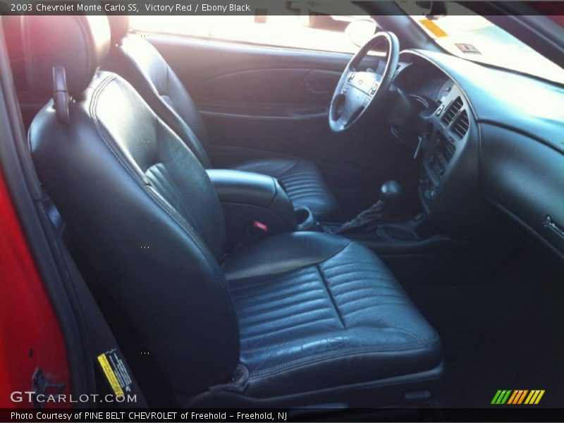 Victory Red / Ebony Black 2003 Chevrolet Monte Carlo SS
