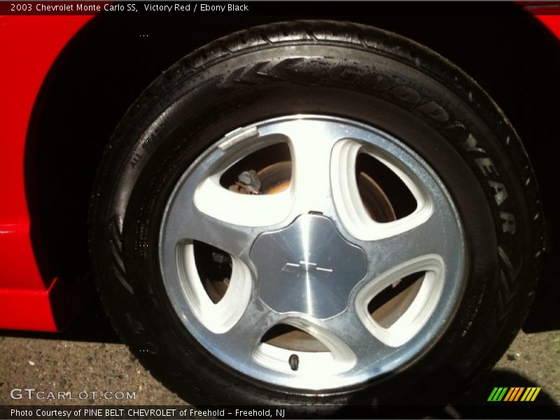 Victory Red / Ebony Black 2003 Chevrolet Monte Carlo SS