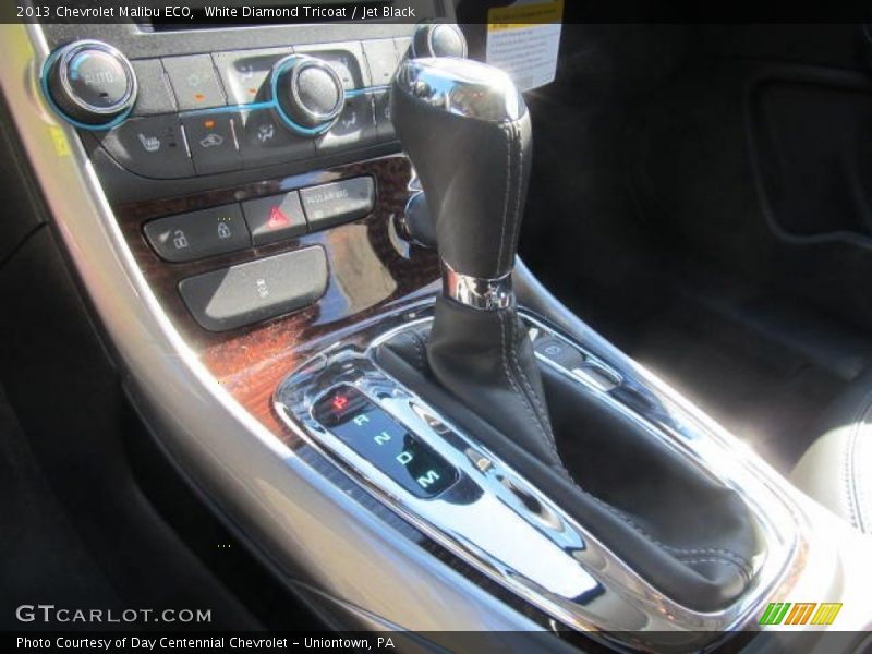 White Diamond Tricoat / Jet Black 2013 Chevrolet Malibu ECO